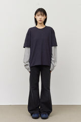 Slab Cropped Layered Longsleeve