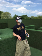 ゼロスタディクロップドショートスリーブTシャツ2C