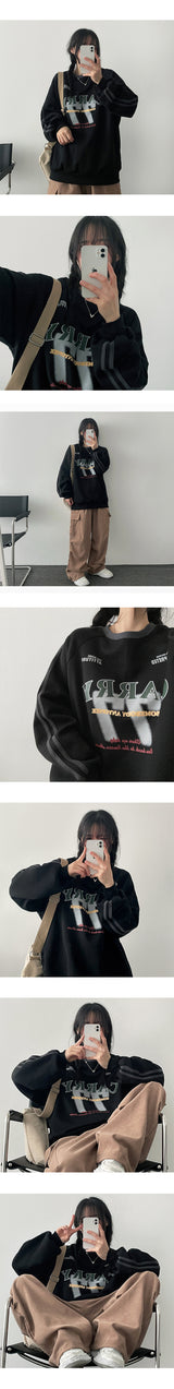 Boff FLEECE Trackline sweatshirt