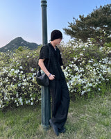 Sivenツータックワイドスラックス