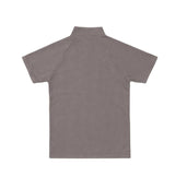 Carter Ribbed Half-Zip Short Sleeve Tee