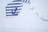 sailor sea love tie necklace