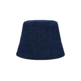 VA Stud Non Washing Denim Drop Bucket Hat / Indigo