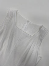 [Scarf SET] Liber Frill Sleeveless Blouse