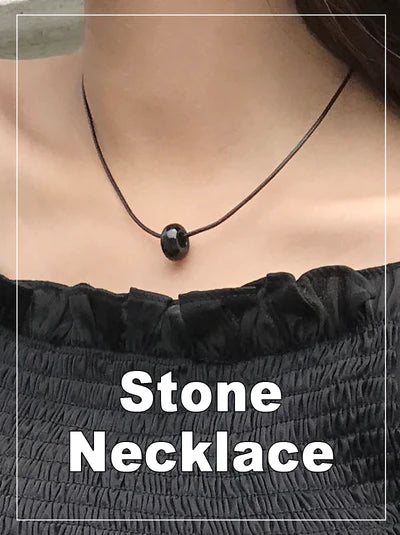 【5位】ストーン ネックレス / STONE NECKLACE