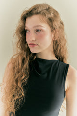 MARTINI DRAPING SWIMSUIT_Black