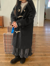 Kithe Quilted Hood Duffel Long Coat