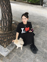 ラブヴィンテージオーバーフィット半袖Tシャツ (3c)