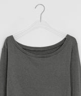 ケムタ レイヤード オフショルダー ロングスリーブ Tシャツ