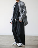 SIO WALK WIDE PANTS BK