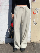 [MADE] BORRETT SHIRRING STRAP PANTS