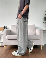サイドスナップナイロンバルーンパンツ