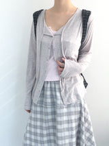 soft lace sleeveless shirt