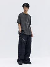 26SS★ CROSS GUN GRAPHIC HALF T