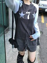 Rico Gurlish Dot Can Can Shirring Skirt