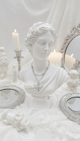 Baby Angel Layered Necklace - Silver ver.
