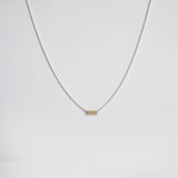 Round Tube Bead Chain Necklace