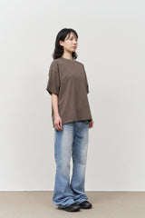 Cut-off Pigment Cropped Top (3color)