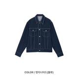 ステッチデニムジャケット 3COLOR