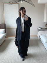 PAPERMOON PIN STRIPE BLAZER JACKET