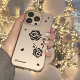 ローズフブキジェルハードスマホケース