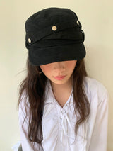 Belted point military cap(2c)