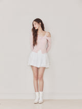 Bunny top cardigan (Pink)
