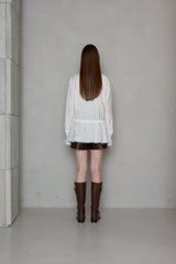 FINE LONG BLOUSE