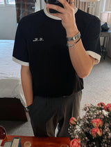 ASCLO Le Fleur Short Sleeve Ringer T (3color)