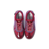 KILLWINNER Begonia Red German Training Shoes - Fashionable and Casual Low-top Sneakers, Unisex Design