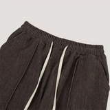 [SET UP가능] Velvet wide training pants(2color)