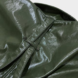glossy stitch jacket_khaki