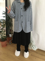 Plaid shirt jacket