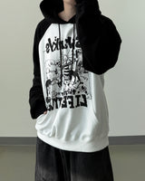 Swing Raglan Oversized Hoodie