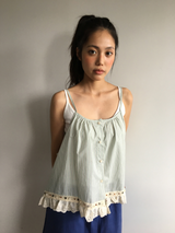Clue Pearl Punched Bustier (2color)