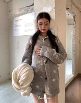 Cabin Toggle Oversized Fit Knit Cardigan