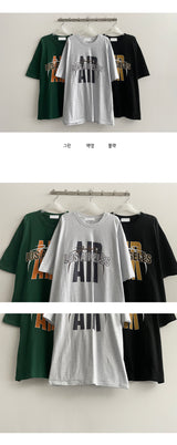 オーバーサイズフィット半袖Tシャツ