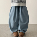 Newty Patch Pocket String Corduroy Wide Pants[Long & Short]