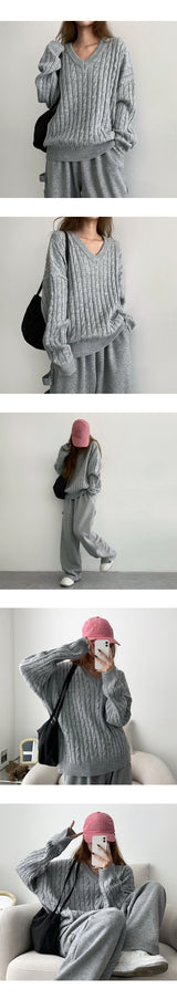 Soru Thick Pocket Carpenter Banding Wide Pants