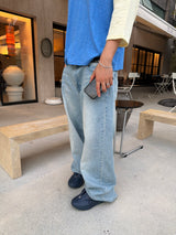 MILK DENIM WIDE PANTS