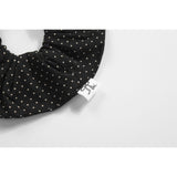 DOT SCRUNCHY-BLACK