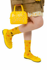 Egyptian Cotton Polka Dot Crew Socks