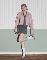 Poplin Crop Shirt (Indie Pink)