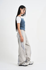Wind-cut mesh nylon pants