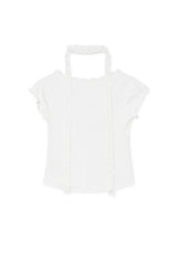 レースscTシャツ (white)