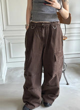 [Unisex] ダイイングタックカーゴパンツ(3color)