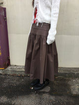 Antique Fold Skirt (3color)