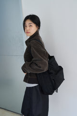 パフポケットパディングバッグ (black)