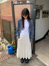 Terrani トレーニングシャーリングロングスカート