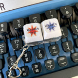 [withsome made] プロットツイストスターズナウLEDキーキャップキーリング (2 Keys)